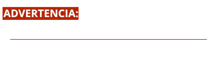 Advertencia
